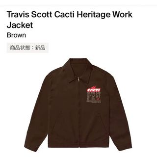 トラヴィススコット　Cacti Heritage Work JACKET(ダウンジャケット)