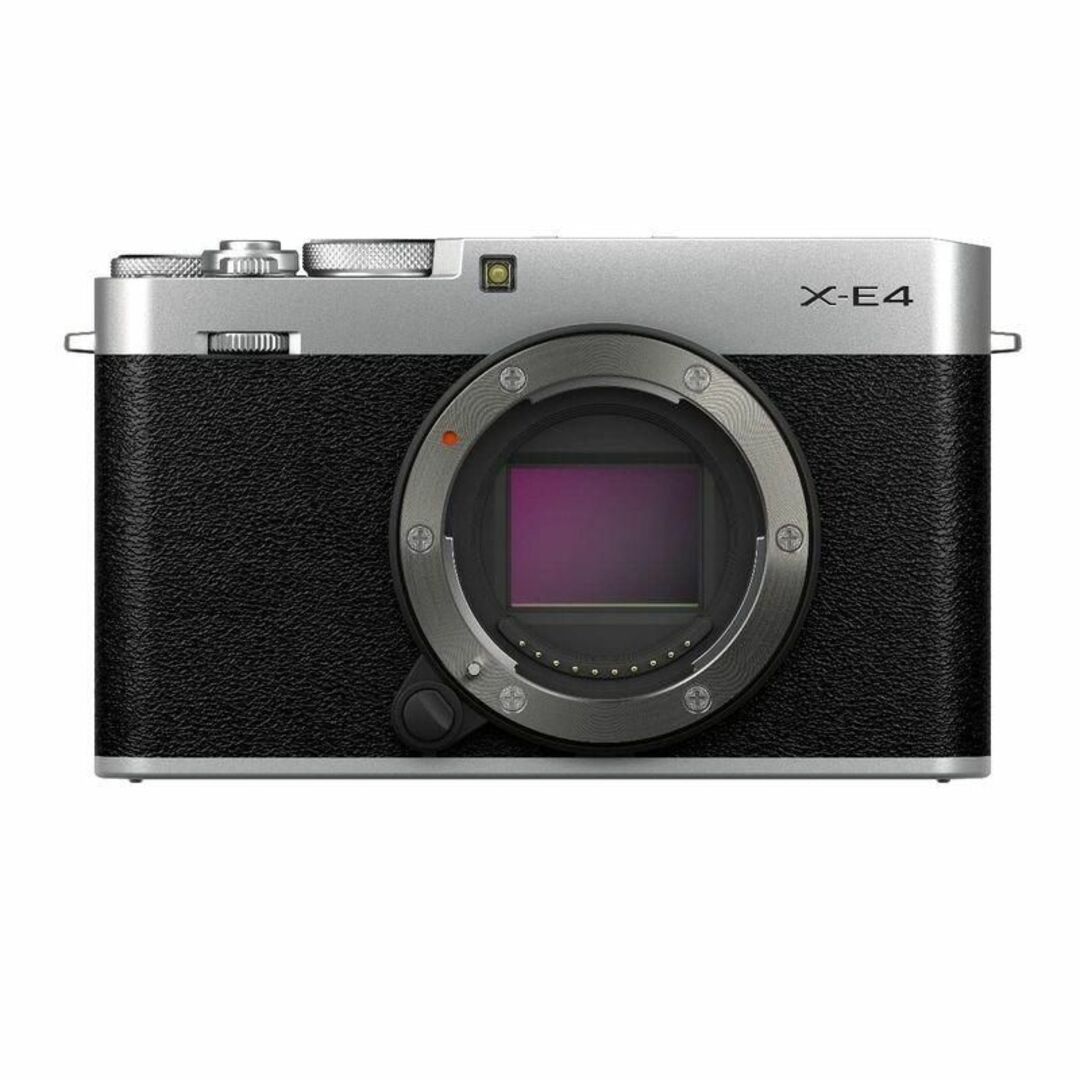 カメラ新品 富士フイルム X-E4 シルバー 1年保証 カメラ店購入 送料無料