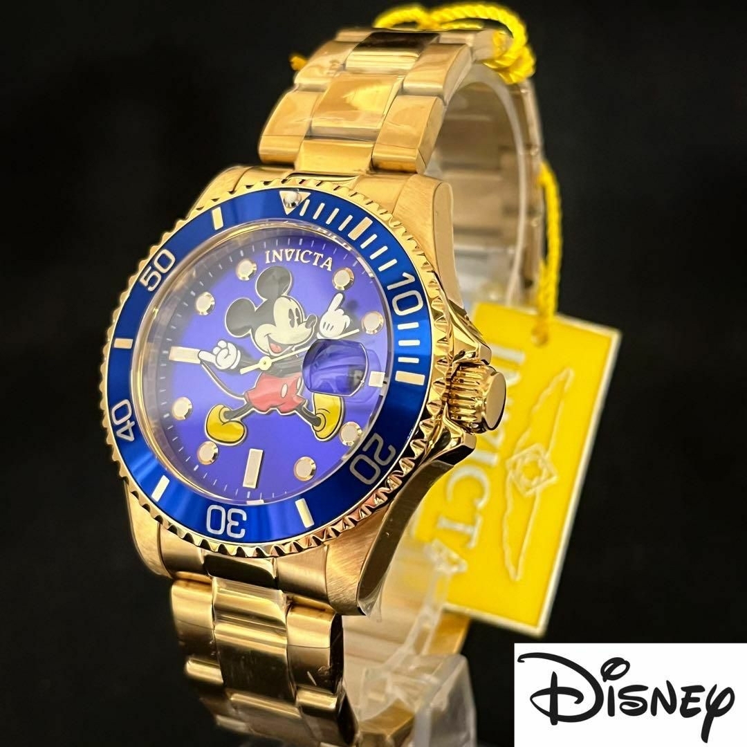 【Disney】INVICTA/新品未使用/ミッキー マウス/メンズ腕時計