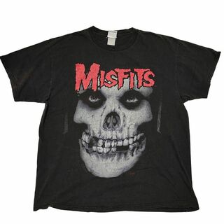 ミスフィッツ(MISFITS)のヴィンテージ MISFITS HUGE SKULL FACE Tシャツ XL(Tシャツ/カットソー(半袖/袖なし))