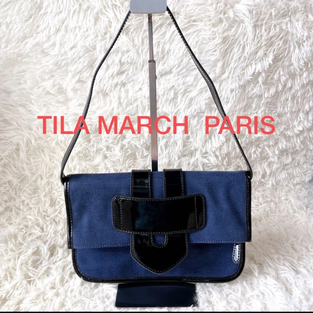 TILA MARCH - TILA MARCH ティラマーチ キャンバス ワンショルダー