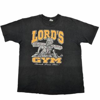 90s ヴィンテージ LORD'S GYM  Tシャツ XXL ジーザス(Tシャツ/カットソー(半袖/袖なし))