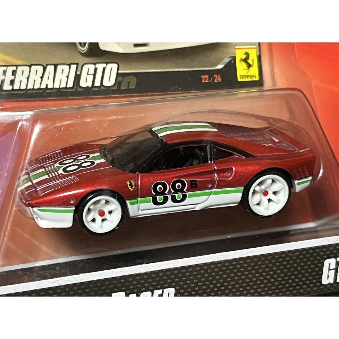 ホットウィール フェラーリ レーサー GTO レッド #88