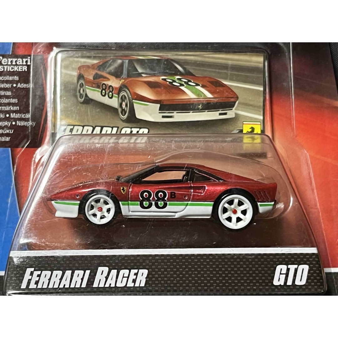 ホットウィール フェラーリ レーサー GTO レッド #88