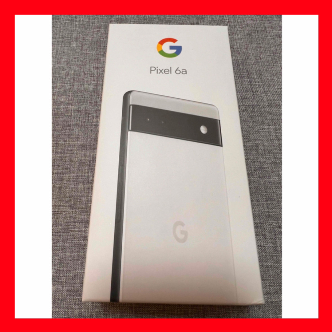 【新品未使用】Google Pixel 6a Chalk 128 GB ホワイト