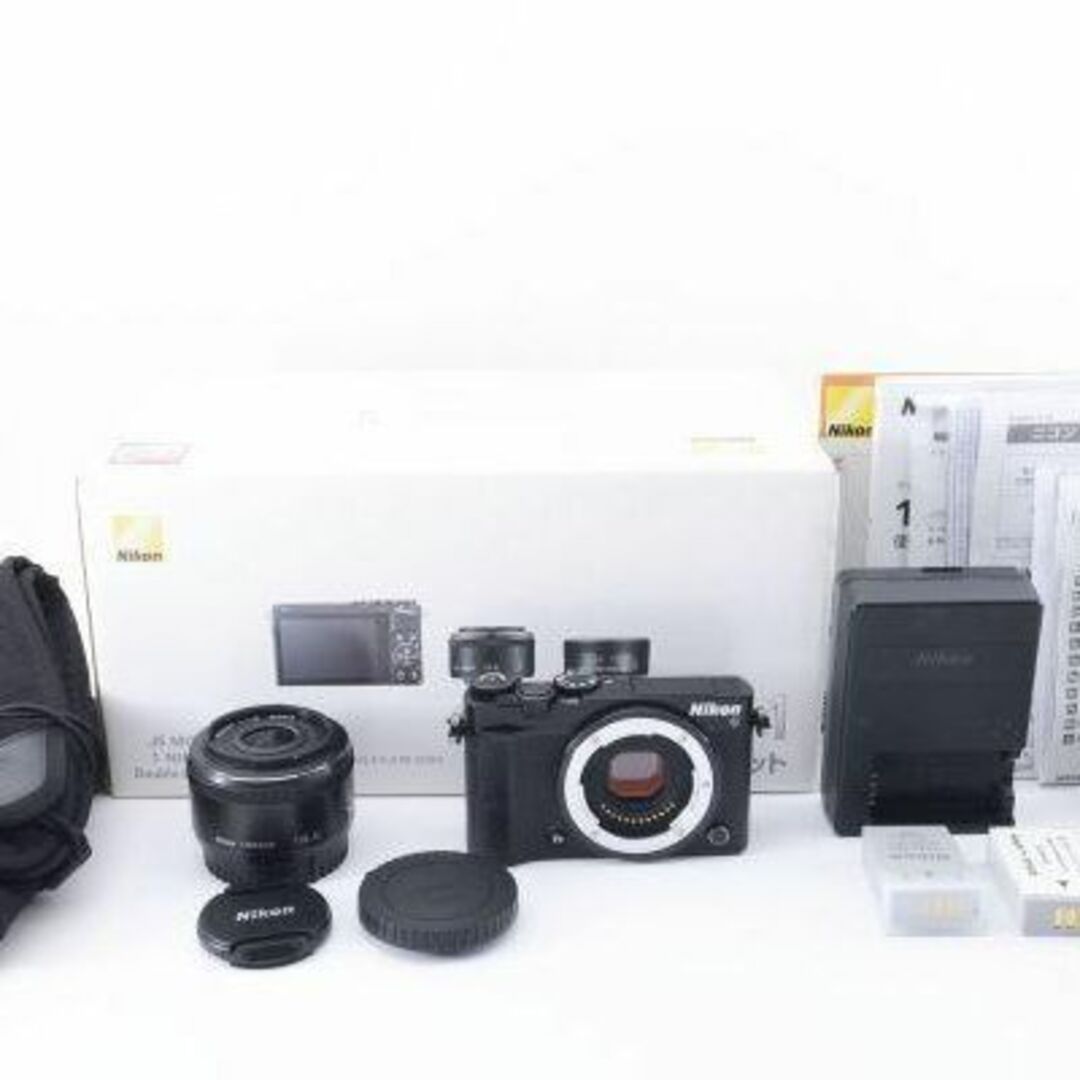 【箱付き】 Nikon ニコン 1 J5 レンズキット ミラーレス一眼 カメラ