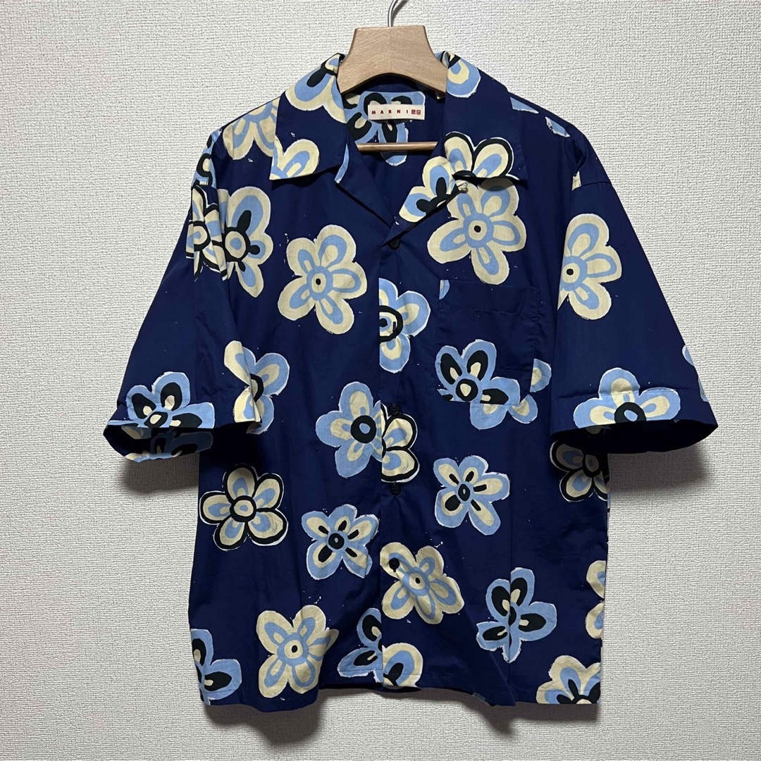 UNIQLO(ユニクロ)のUNIQLO MARNI オープンカラーシャツ Mサイズ メンズのトップス(シャツ)の商品写真