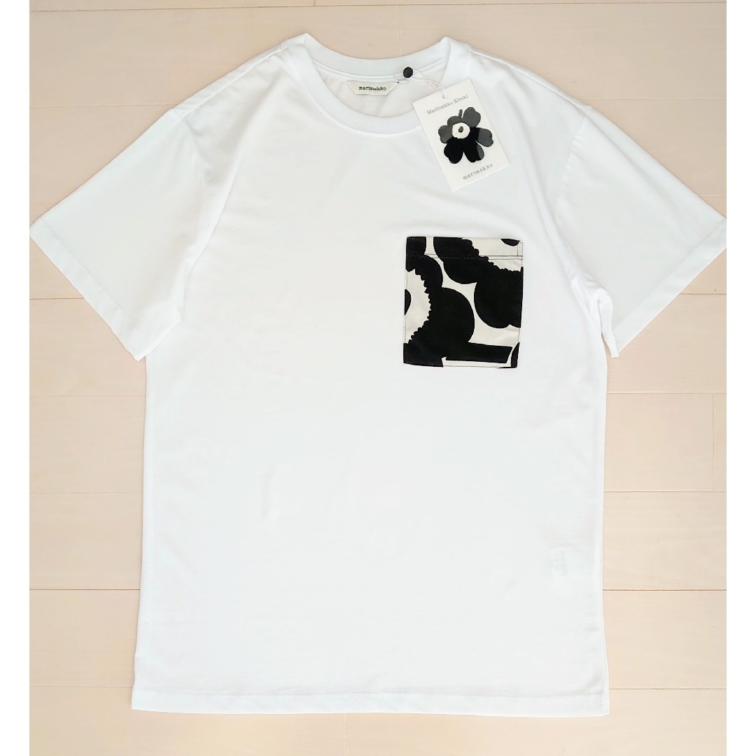 marimekko(マリメッコ)の新品タグシール付★marimekko マリメッコ オーバーサイズ 半袖 Tシャツ レディースのトップス(Tシャツ(半袖/袖なし))の商品写真