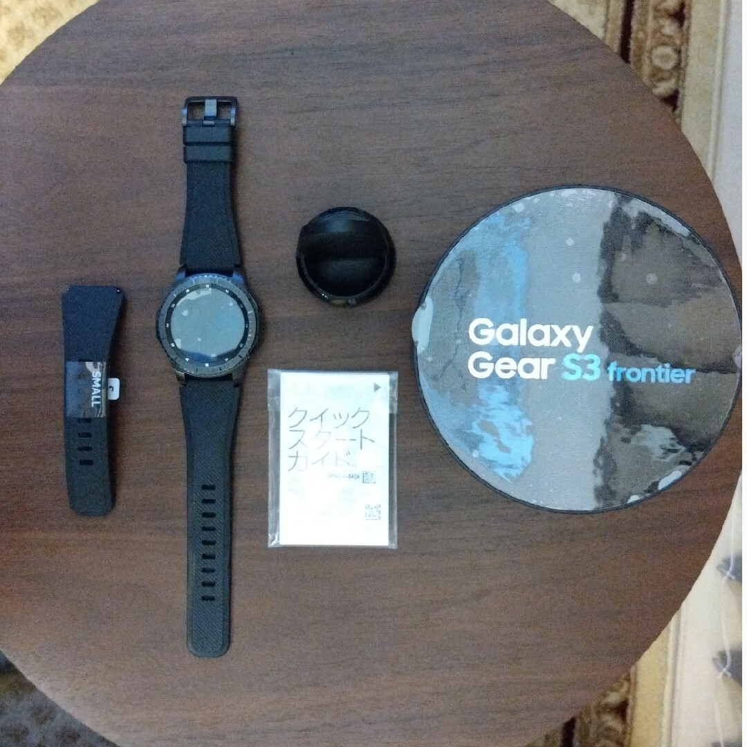 Galaxy(ギャラクシー)のGalaxy Gear S3 Frontier Samsung メンズの時計(腕時計(デジタル))の商品写真
