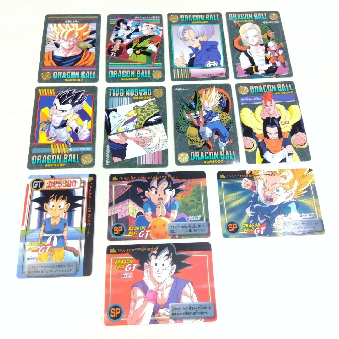 ドラゴンボール(ドラゴンボール)のドラゴンボール　カード12枚 エンタメ/ホビーのアニメグッズ(カード)の商品写真