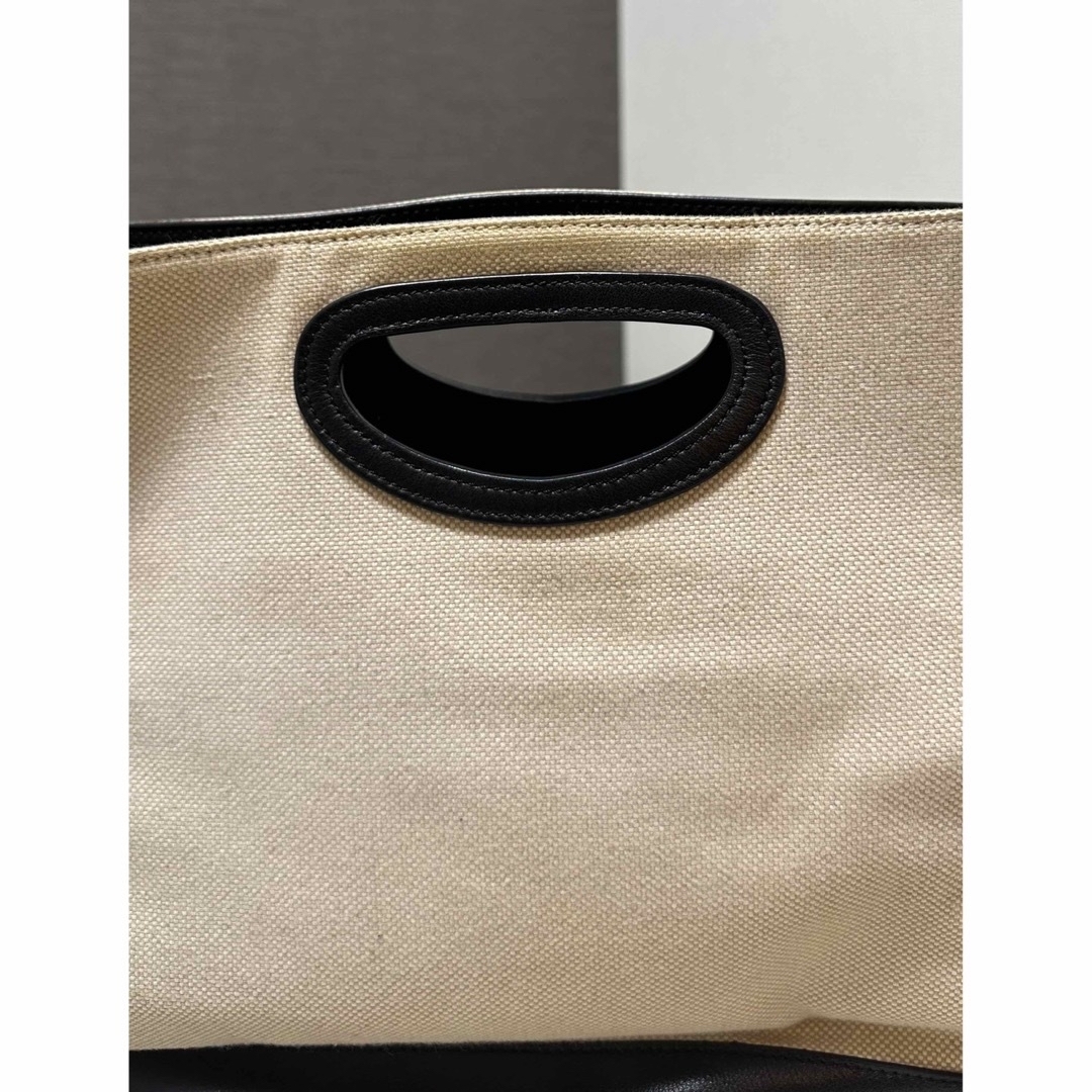 PELLICO(ペリーコ)のPELLICO ペリーコ　レザーキャンバスハンドバッグ レディースのバッグ(ハンドバッグ)の商品写真
