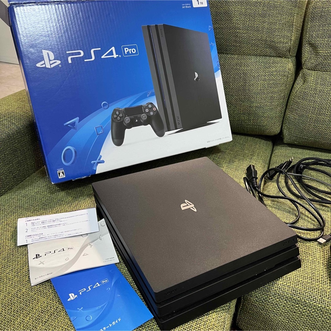 ps4 pro 1tb ブラック