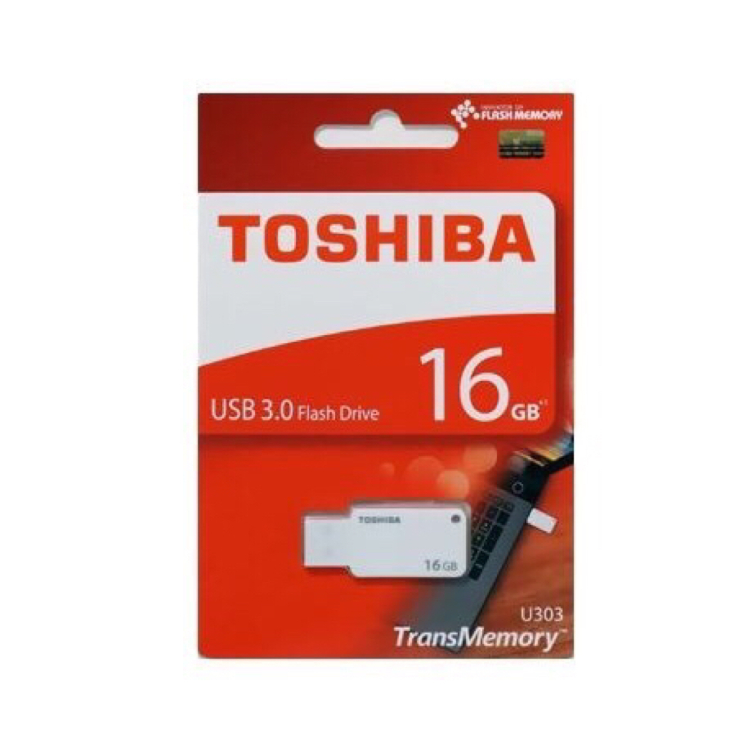 東芝 USBフラッシュメモリー 16GB 3.0 THN-U303W0160