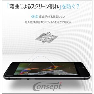 iphone7plus 最新技術 NANO ソフト保護フィルム 6H 0.2mm(保護フィルム)