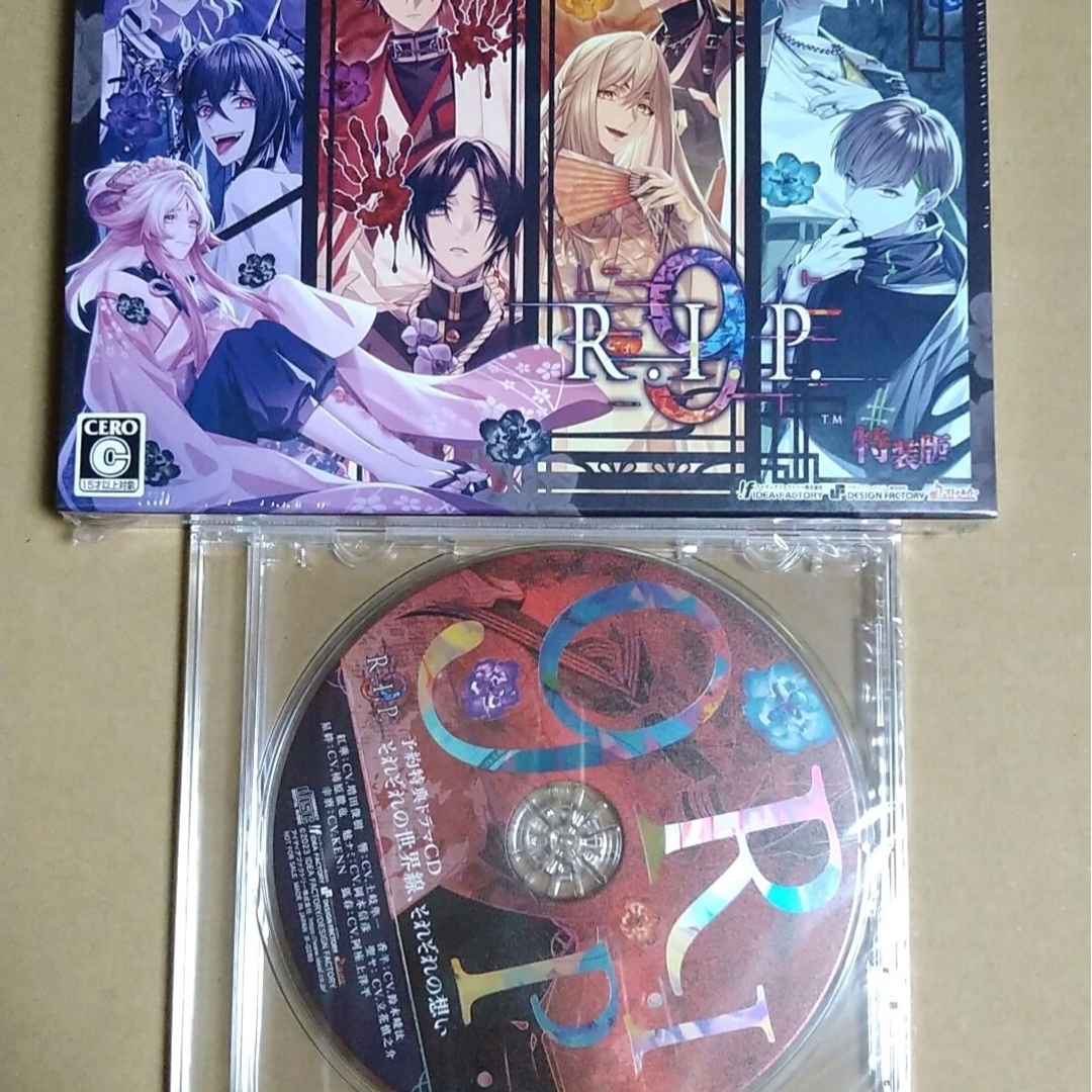最新発見 特装版 限定版 R.I.P. 9 ナインリップ switch 予約特典CD付 最新発見 特装版 限定版 R.I.P. 9 ナインリップ switch 予約特典CD付