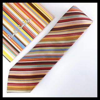 Paul Smith - ポールスミス ネクタイ ストライプ柄 マルチカラーの通販