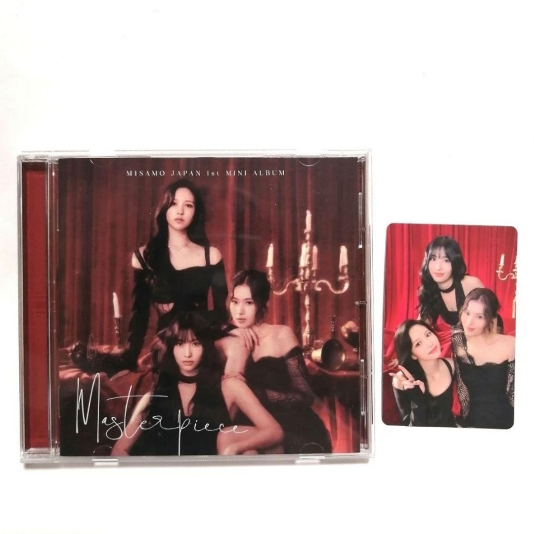 TWICE(トゥワイス)のMasterpiece MISAMO 通常盤 CD トレカ ハイタッチ エンタメ/ホビーのCD(K-POP/アジア)の商品写真