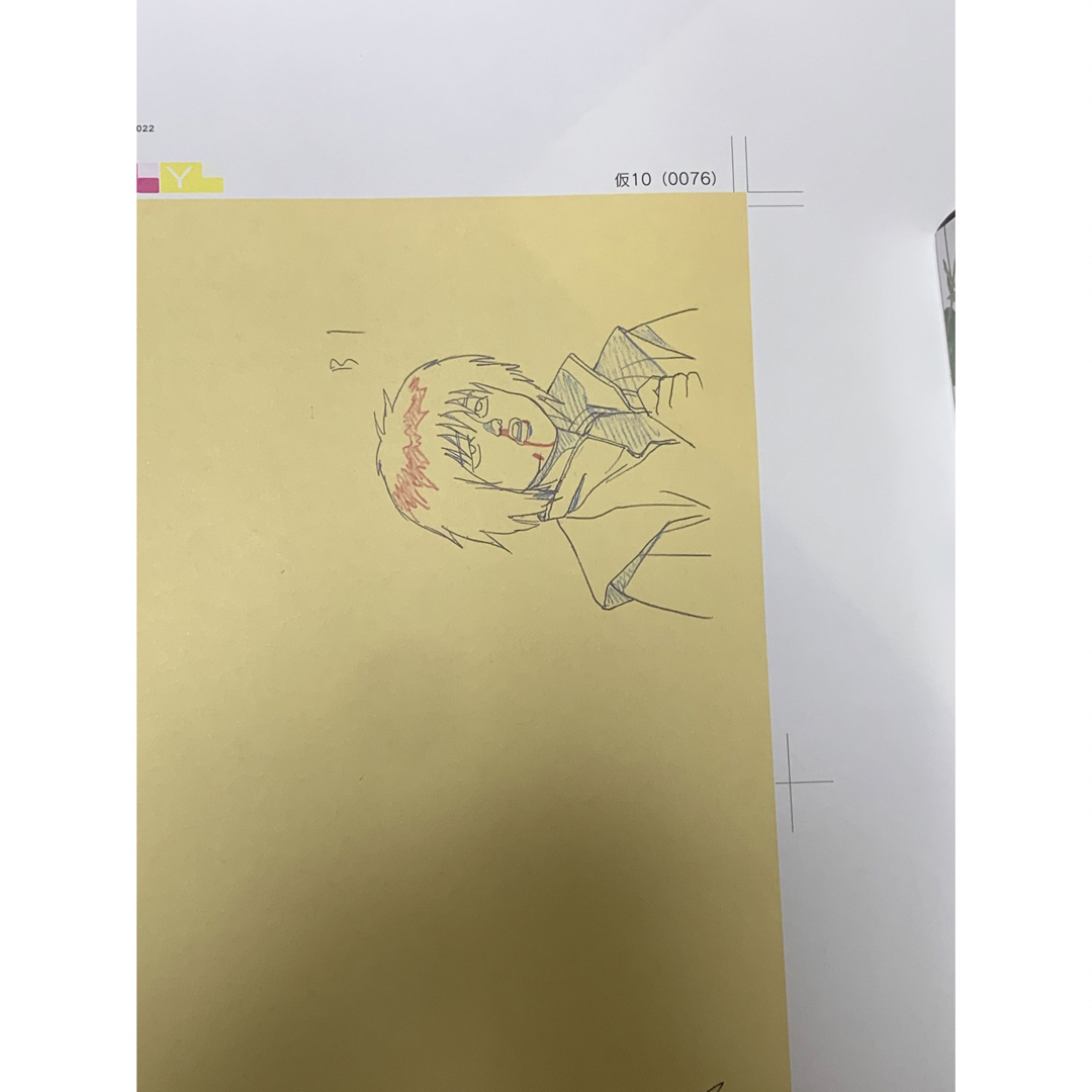 AKIRA アキラ セル画展 色校正 入場者特典ポスター 金田、山形、カオリ