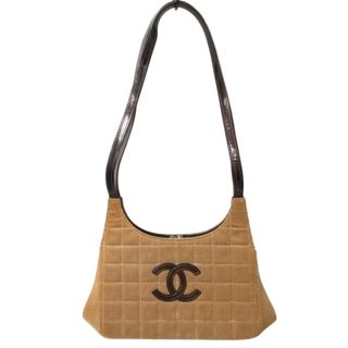 シャネル(CHANEL)のシャネル ヴィンテージ チョコバー ハンドバッグ ショルダーバッグ ココマーク(ショルダーバッグ)