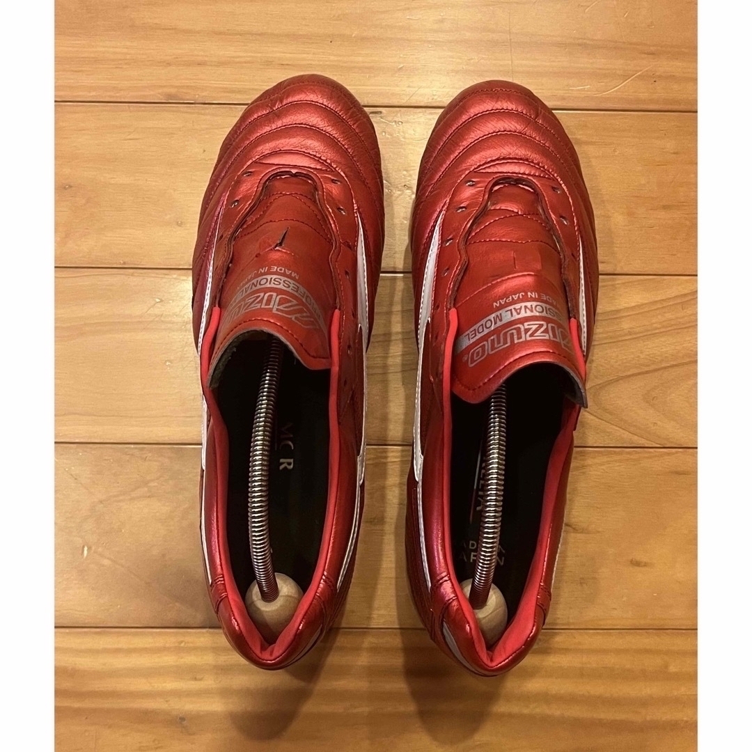 MIZUNO - 【極美品・レア】MIZUNO ミズノ モレリア2 27.0 レッド MIZUNO - 【極美品・レア】MIZUNO ミズノ モレリア2 27.0 レッド