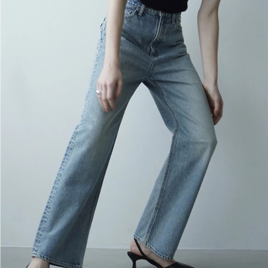 CLANE - CLANE クラネ SECOND DENIM PANTS アイスブルーの通販 by