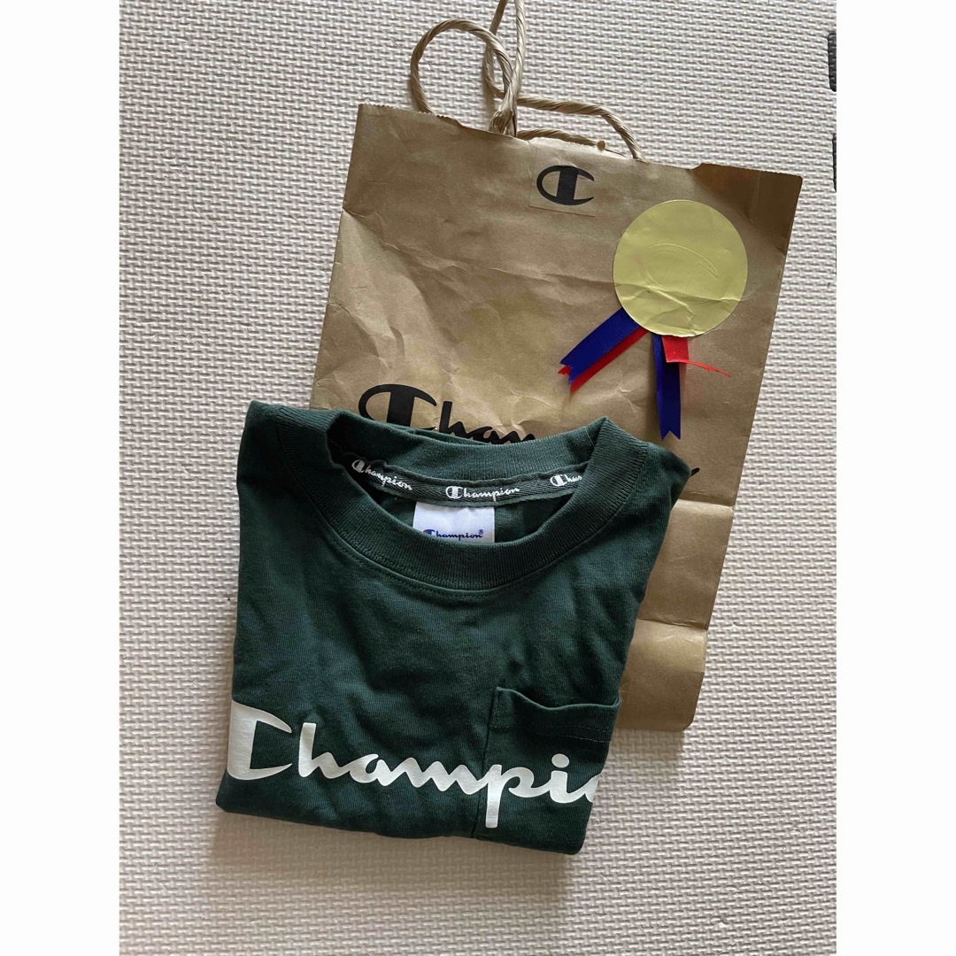 Champion(チャンピオン)の未使用　チャンピオン　 champion Tシャツ　サイズ100 キッズ/ベビー/マタニティのキッズ服女の子用(90cm~)(Tシャツ/カットソー)の商品写真