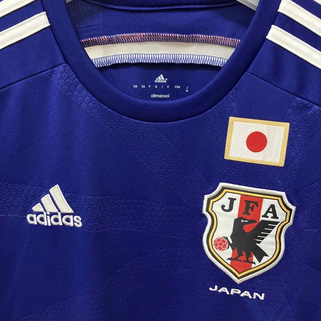 adidas(アディダス)の半額にしました！！【ほぼ未使用】サッカー日本代表レプリカTシャツ スポーツ/アウトドアのサッカー/フットサル(ウェア)の商品写真