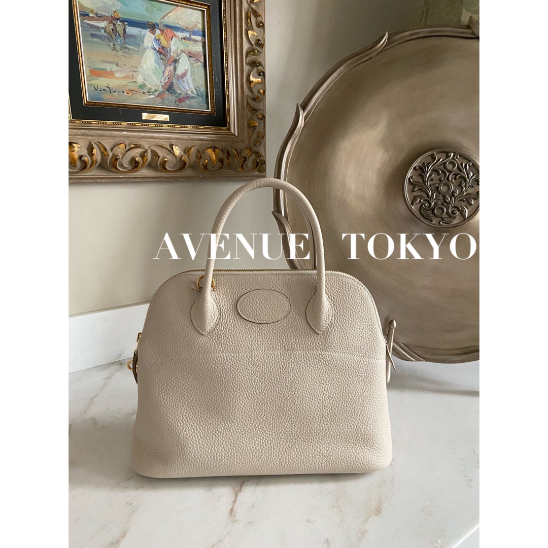 HERMES - 最短当日発送 クレ・ゴールド金具・ボリード31・2021年 HERMES - 最短当日発送 クレ・ゴールド金具・ボリード31・2021年