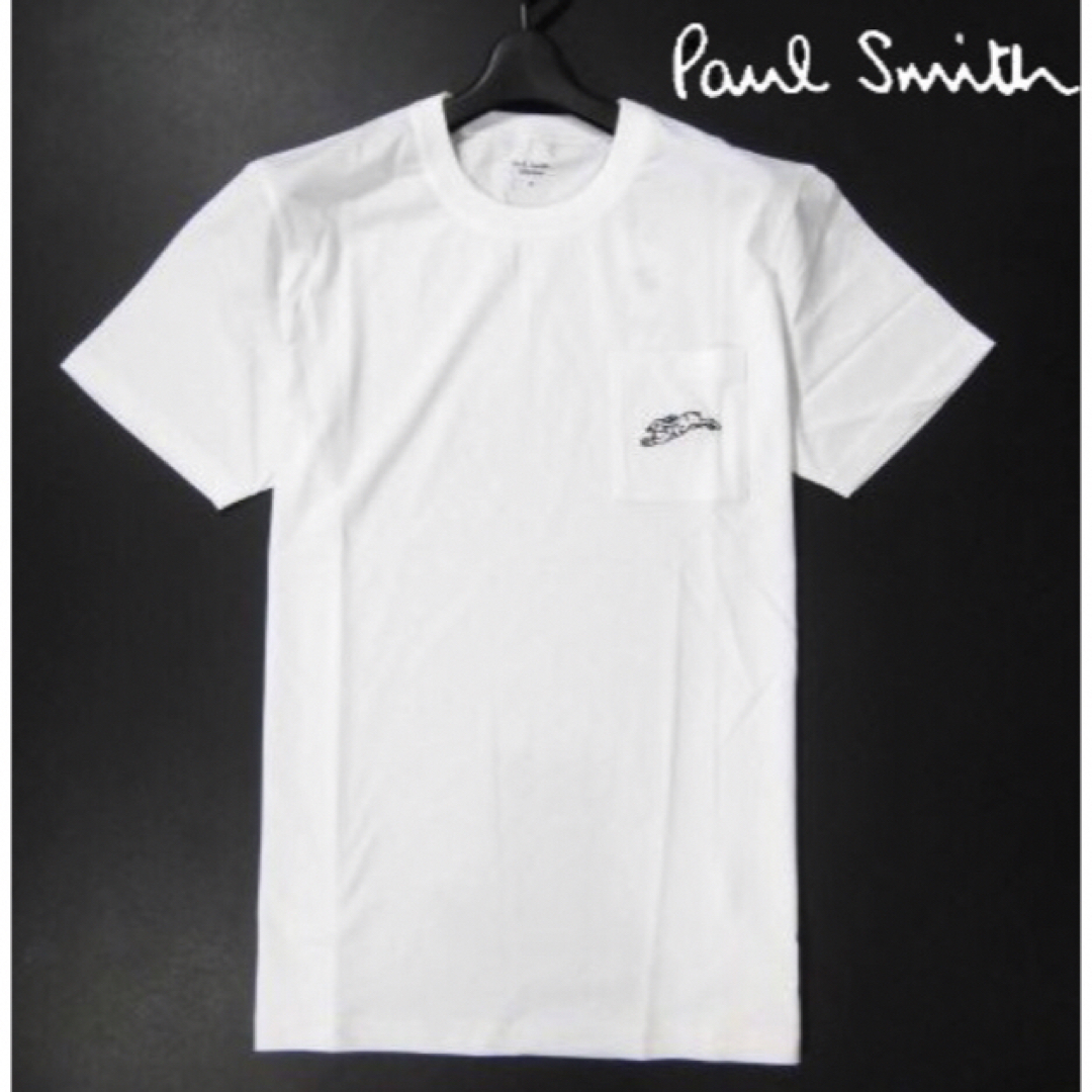 Paul Smith(ポールスミス)の※訳有り【ポールスミス/Paul Smith】半袖カットソー Tシャツ・Mサイズ メンズのトップス(Tシャツ/カットソー(半袖/袖なし))の商品写真