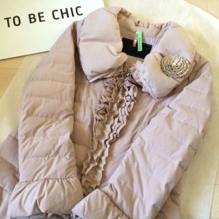 トゥービーシック(TO BE CHIC)のTO BE CHIC♡2wayダウンコート(ダウンコート)