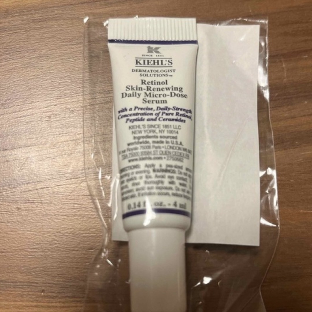 Kiehl's(キールズ)のキールズ DS レチノール RTN リニューイング セラム  サンプル　4ml コスメ/美容のスキンケア/基礎化粧品(美容液)の商品写真