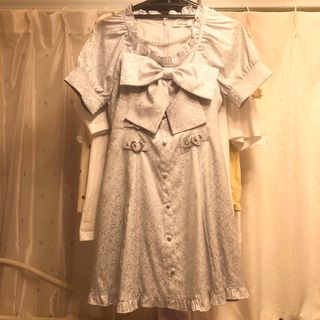 アンクルージュ(Ank Rouge)のリボンワンピース Angelic Pretty MelodyToy Melty(ミニワンピース)