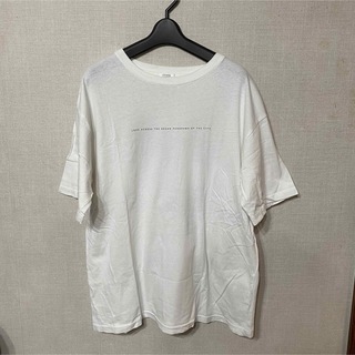 ローリーズファーム(LOWRYS FARM)のLOWRYS FARM プリントTシャツ　白　フリーサイズ(Tシャツ(半袖/袖なし))