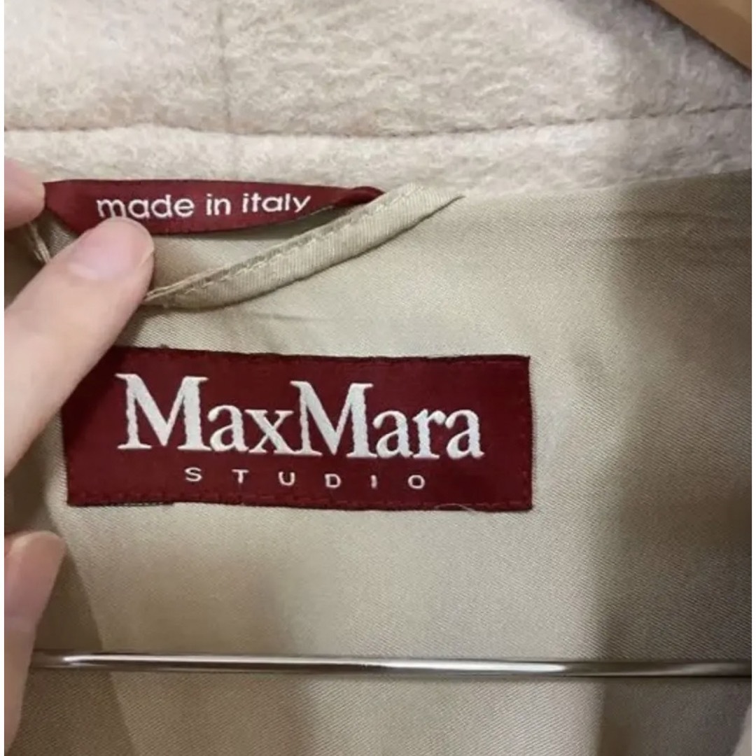 【Max Mara STUDIO】カシミヤコート　36