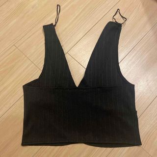 ザラ(ZARA)の★ZARA★Vネックレスクロップドトップス(その他)