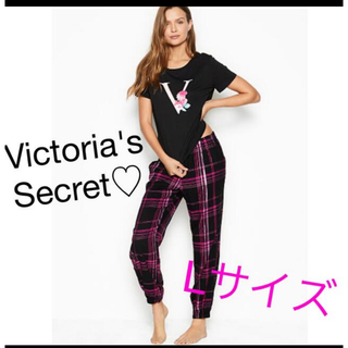 ヴィクトリアズシークレット(Victoria's Secret)の可愛いルームウェア　パジャマセット VS Lサイズ💐新品タグ付き(パジャマ)