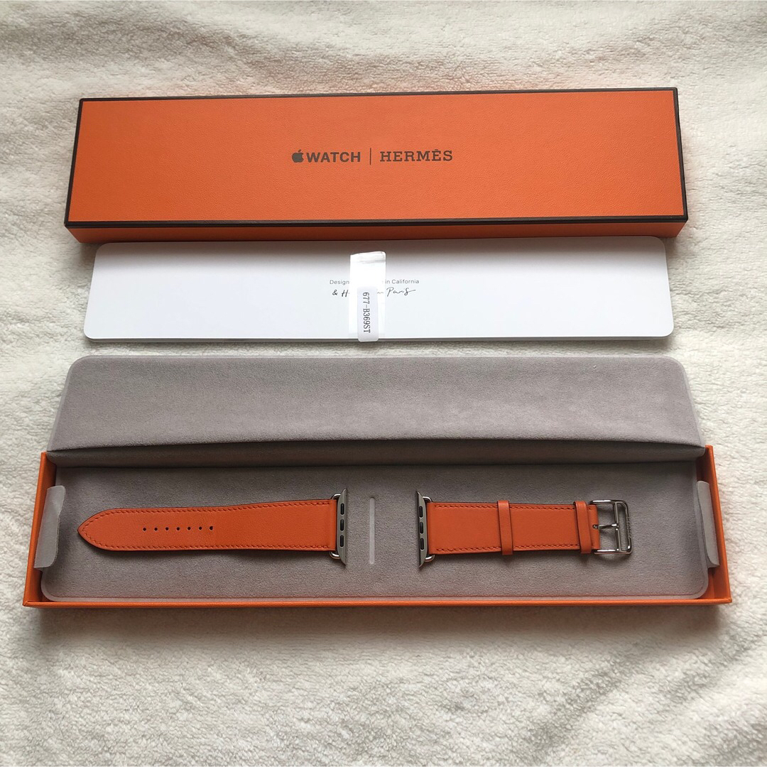 HERMES エルメス シンプルトゥールレザーストラップ Apple Watch-