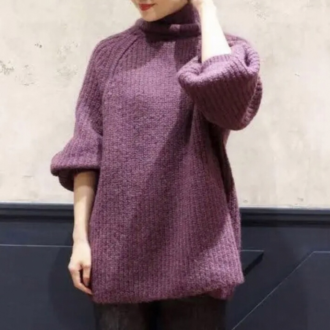 【極美品】 IENA LA BOUCLE TRAPPERカタアゼプルオーバー