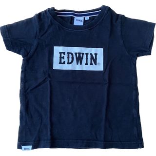 エドウィン(EDWIN)のバースデイ　EDWIN tシャツ 110㎝　ブラック(Tシャツ/カットソー)