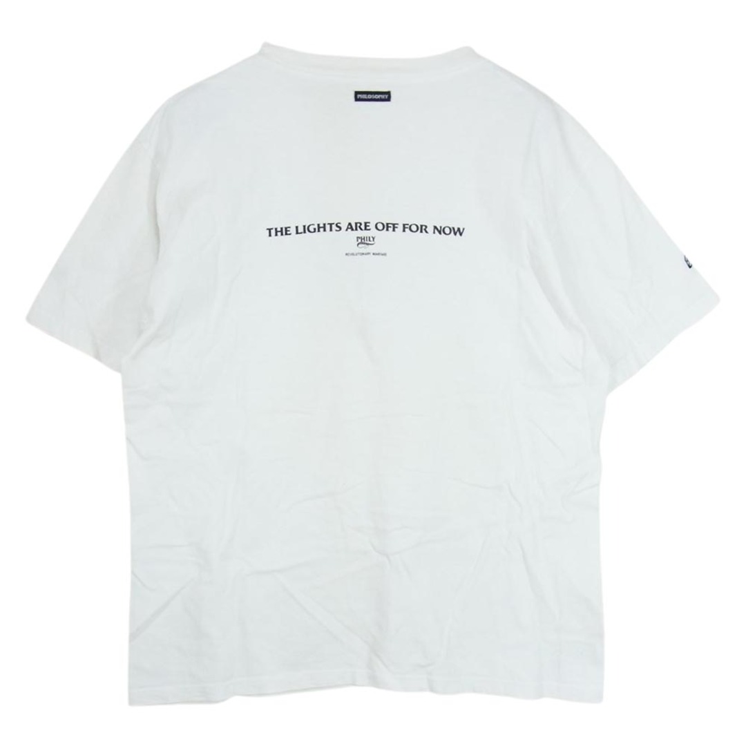 WTAPS ダブルタップス PHILOSOPHY プリントTシャツ ホワイト