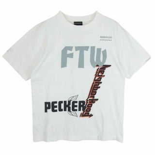 ネイバーフッド(NEIGHBORHOOD)のNEIGHBORHOOD ネイバーフッド SMIX FTW ロゴ プリント 半袖 Tシャツ ホワイト系 04【中古】(Tシャツ/カットソー(半袖/袖なし))