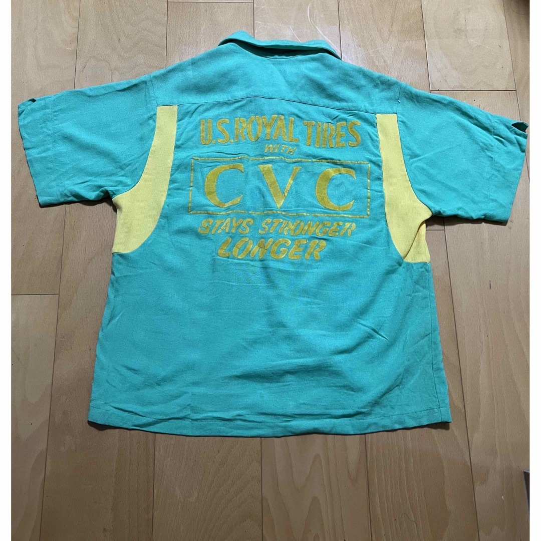 50s〜　HIT THE HALE-NIU JACKPOT ボーリングシャツ　夏 メンズのトップス(シャツ)の商品写真