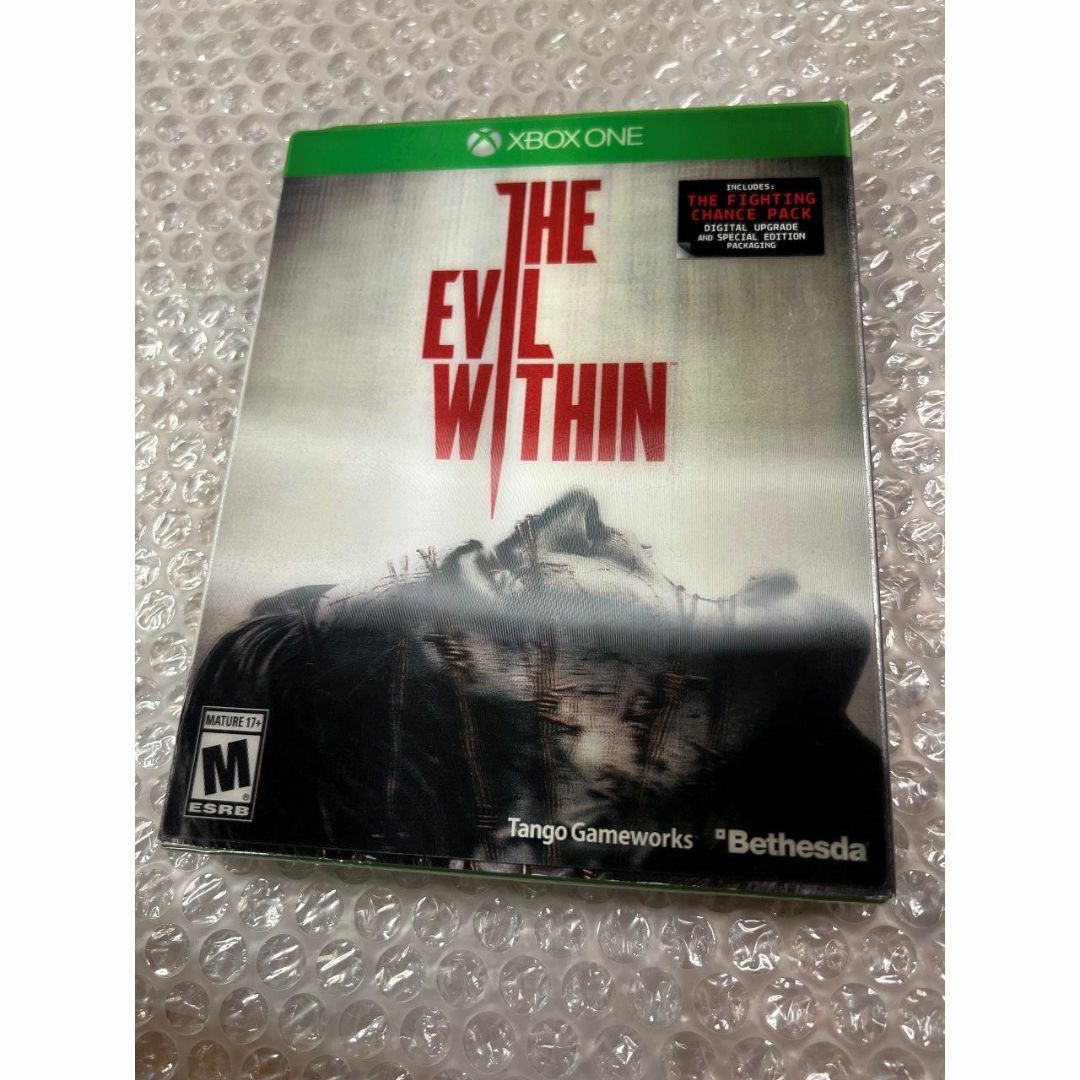 XBOX ONE The Evil Within ホログラムスリーブ付属 北米版