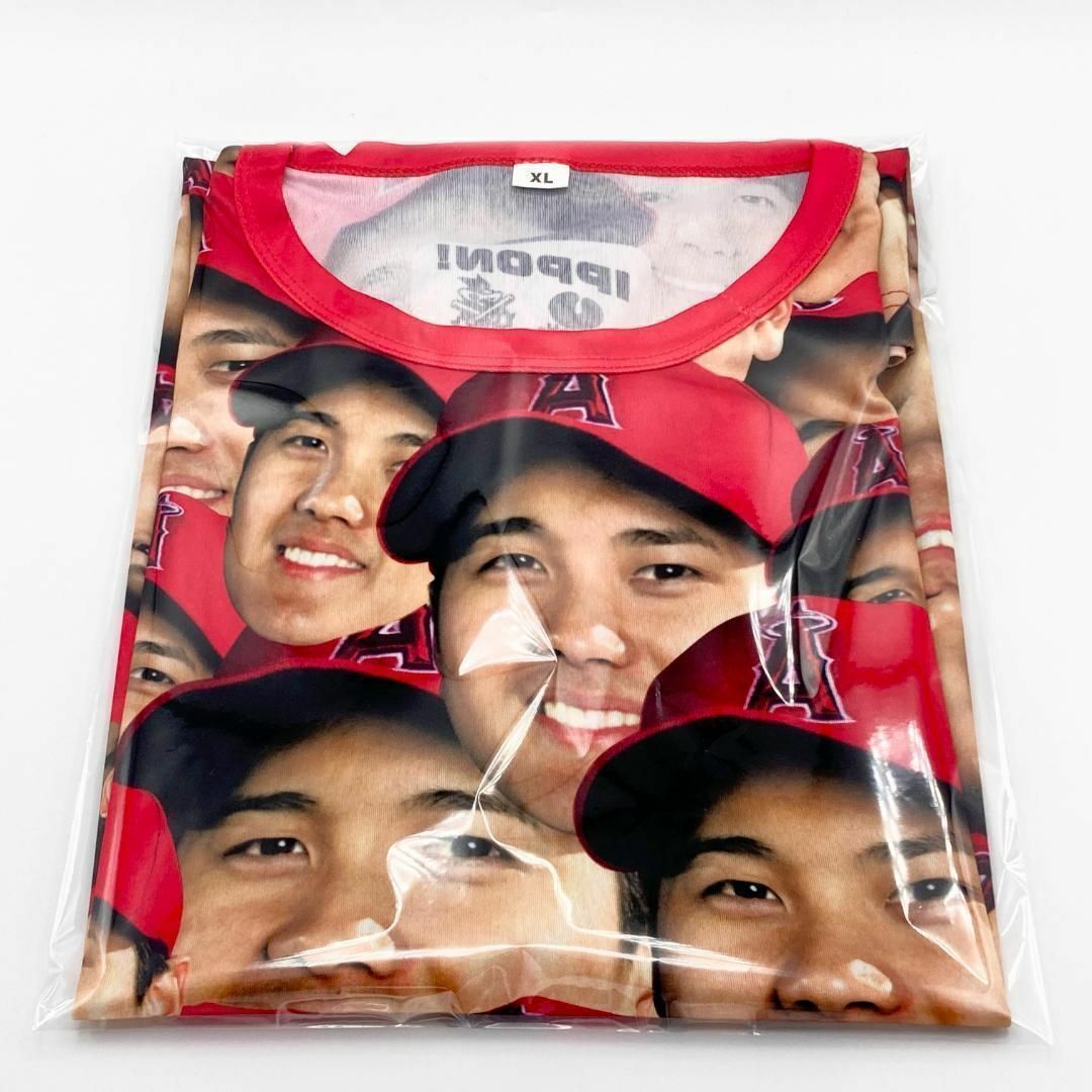 MLB - 球場配分のホンモノ! 大谷翔平 顔たくさん 顔だらけ Tシャツの MLB - 球場配分のホンモノ! 大谷翔平 顔たくさん 顔だらけ Tシャツの