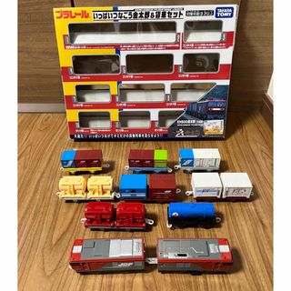 タカラトミー(Takara Tomy)のプラレール　いっぱいつなごう金太郎＆貨車セット(鉄道)