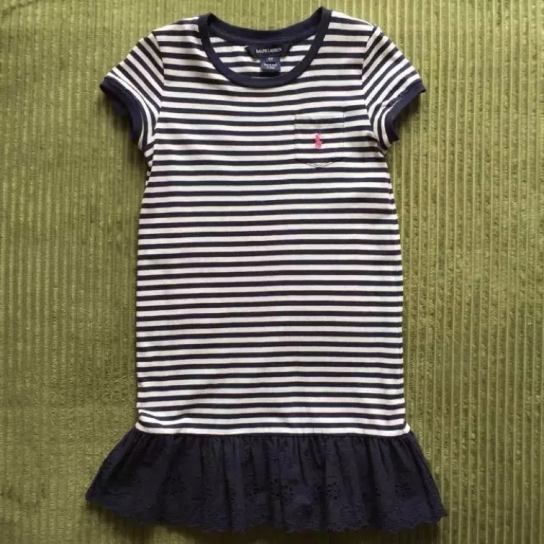 Ralph Lauren(ラルフローレン)のラルフローレン 120cm ワンピース キッズ/ベビー/マタニティのキッズ服女の子用(90cm~)(ワンピース)の商品写真