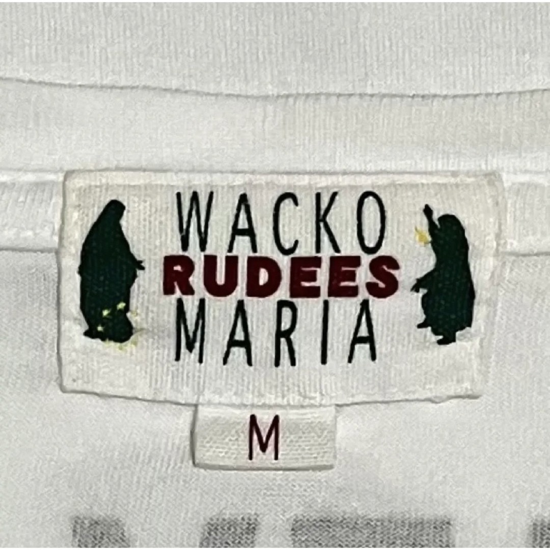 【人気】WACKO MARIA　ワコマリア　半袖Tシャツ　マリア　バックプリント