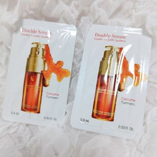 クラランス(CLARINS)のクラランス ダブル セーラム EX サンプル2点セット(サンプル/トライアルキット)