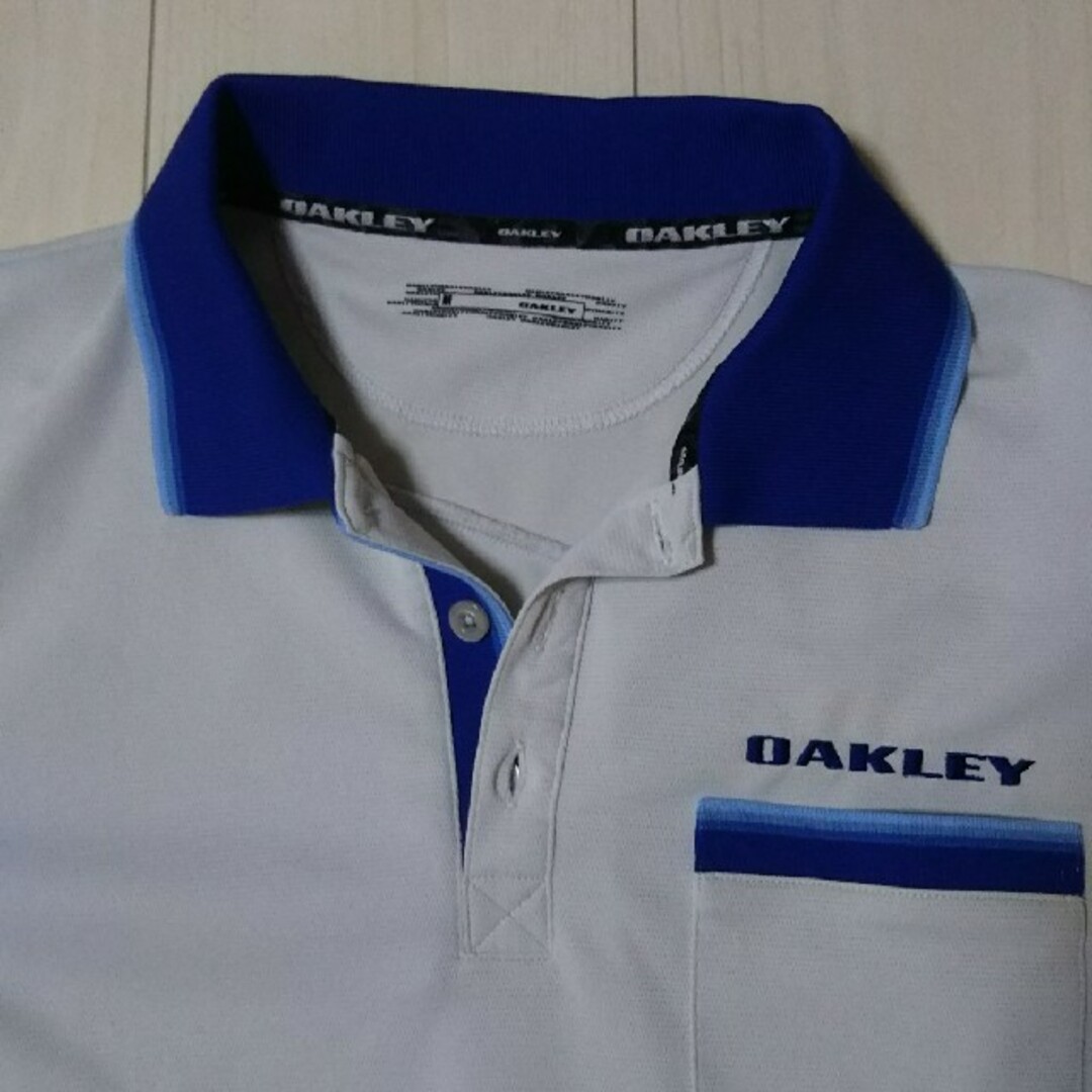 Oakley(オークリー)のオークリーゴルフシャツオールド廃盤品 スポーツ/アウトドアのゴルフ(ウエア)の商品写真