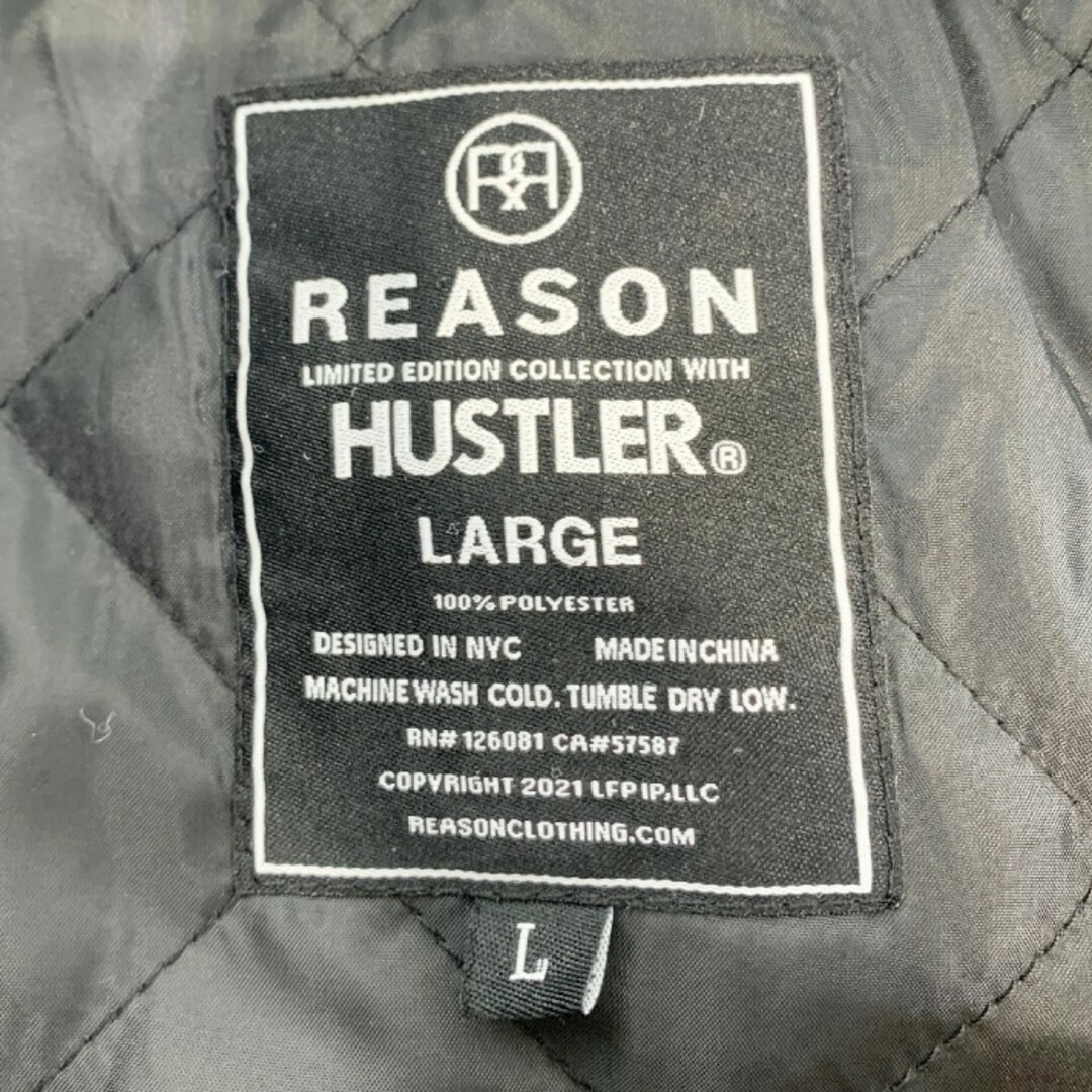 リーズン HUSTLER VARSITY JACKET ウール スタジャン 7